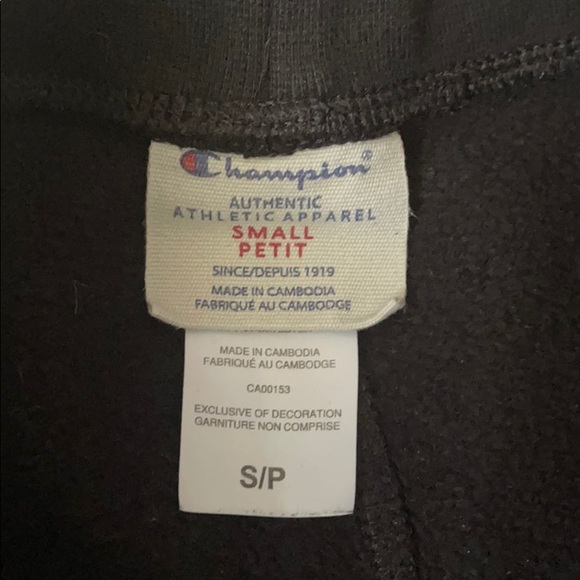 Champion Unisex sweatpants, black size small - Picture 2 of 2